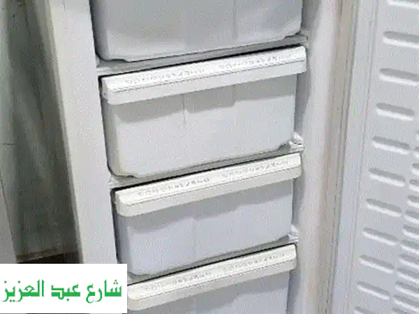 ديب فريزر ألاسكا 4 درج — بحالة ممتازة وجاهز للاستخدام