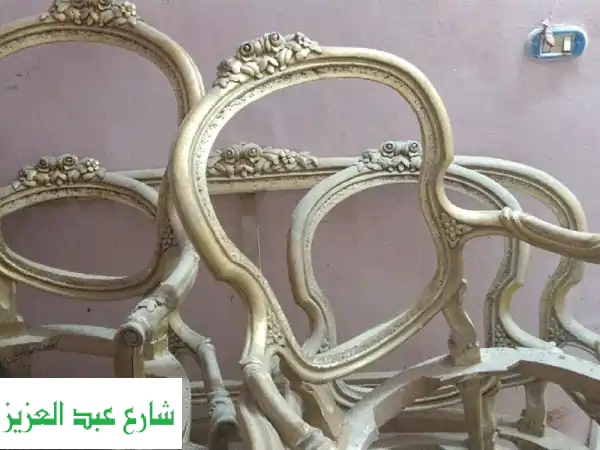 فرصة نادرة: صالون أبيسون فرنسي أصيل | خشب زان...