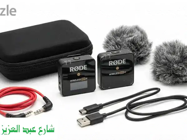 💥 خصم ٣٠٠٠ ج! مايك Rode Wireless Go 2 Single (فردي) صوت احترافي...