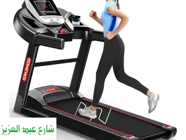 فرصة ذهبية: تريدميل Sparnod Fitness STH-1200 كالجديد - استخدام...
