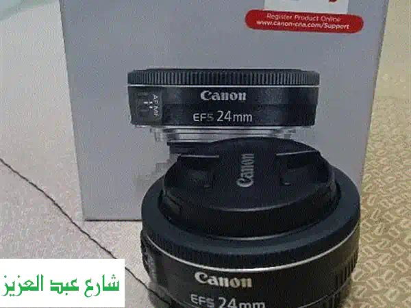 ودّع عدستك القديمة! عدسة Canon EF-S 24mm f/2.8 STM 