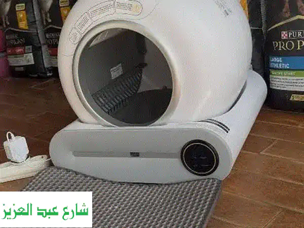 فرصة العمر: حمام قطط ذكي ذاتي التنظيف بتحكم كامل...