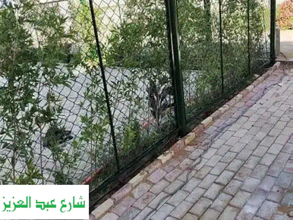 سور سلك أخضر مجلفن: أمان وجمال لحديقتك بأقل الأسعار شامل كل شيء!