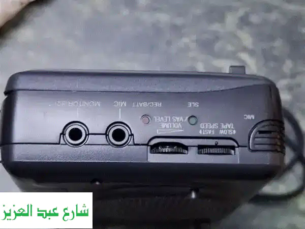 كاسيت باناسونيك صغير: استرجع سحر الماضي! 🎶 مشغل ومسجل شرائط أصلي | يعمل بالبطارية والأدابتور