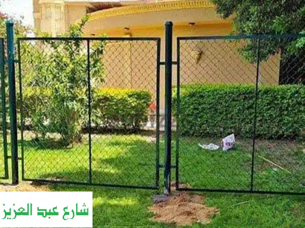 توريد و تركيب اسوار  سور سلك اخضر مجلفن  اقل سعر و...