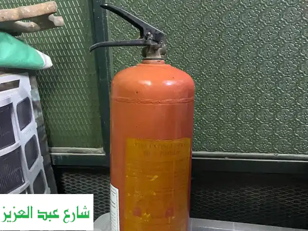 الأمان أولاً! طفاية حريق 6 كجم بودرة جافة - حماية...