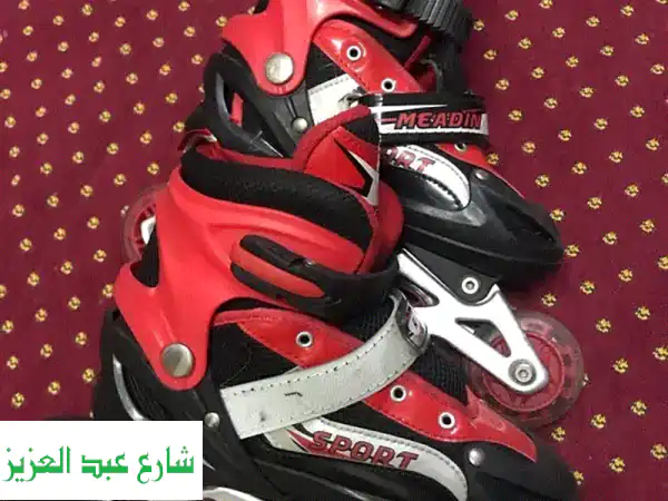 متعة وانطلاق لطفلك! سكيت أطفال أحمر جديد مقاس 37 -...