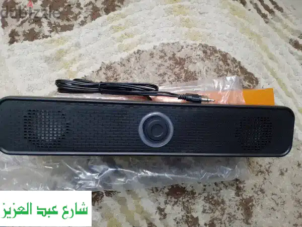 سماعة USB بحالة الجديد + وصلة جاك ستيريو 3.5mm | صفقة...
