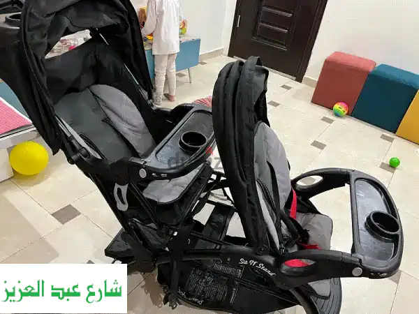 فرصة ذهبية! عربة أطفال Sit N Stand مزدوجة (توأم) بالغردقة...