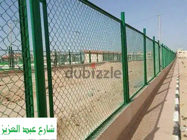 أمان يدوم! 🛡️ سور سلك مجلفن ثقيل مقاوم للصدأ -...