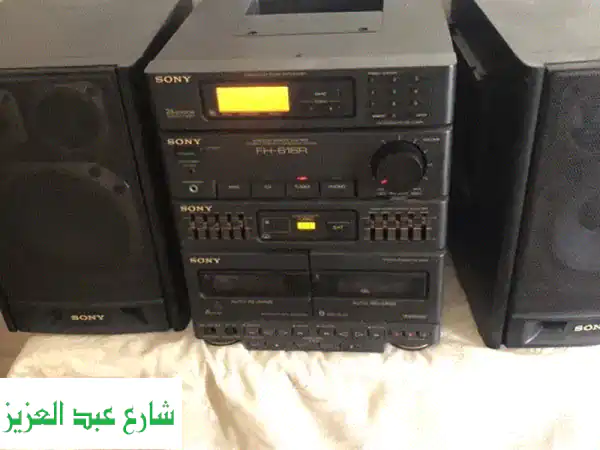 سوني FH 616R: تحفة الستريو اليابانية | مكبر صوت...