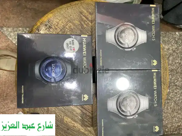 أطلق العنان لقوتك! ⌚ Huawei Watch 5 Titanium Sport Black (eSIM) -...