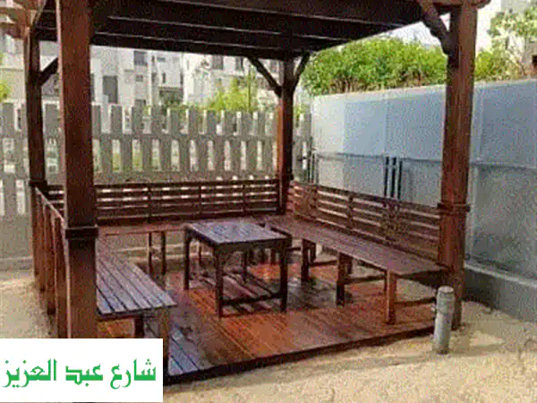 برجولات خشب سويدي فنلندي فاخرة: تصميمات عصرية، متانة وعروض لا تفوت!