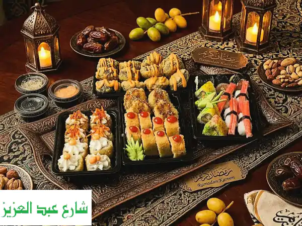 إفطارك اليوم: سوشي رمضاني يجمع الفن والمذاق |...