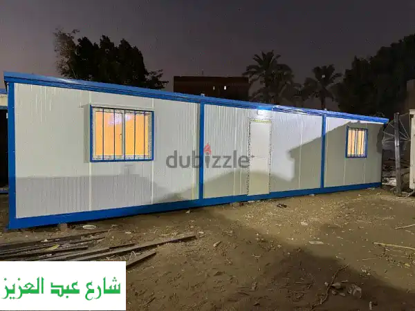 كرفان للبيع 9 متر فاخر 🏡 | كرفانات ساندوتش بانل...