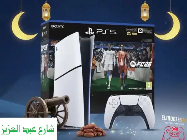 بلايستيشن 5 سليم ديجيتال PS5 Slim Digital + ذراع | قسط مريح |...