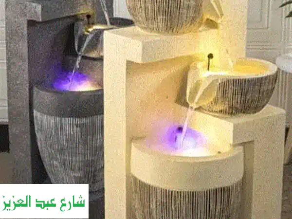 نافورة شلال مياه لمنزلك: سحر الطبيعة وجمال الديكور...