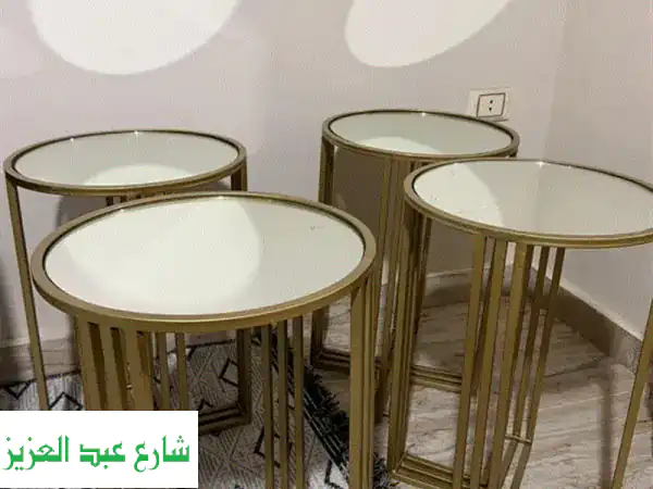 فرصة لا تعوض! ✨ طقم ايكيا أصلي (طاولة + 4 كراسي) مستورد للمنزل والمكتب - استعمال خفيف بحالة ممتازة