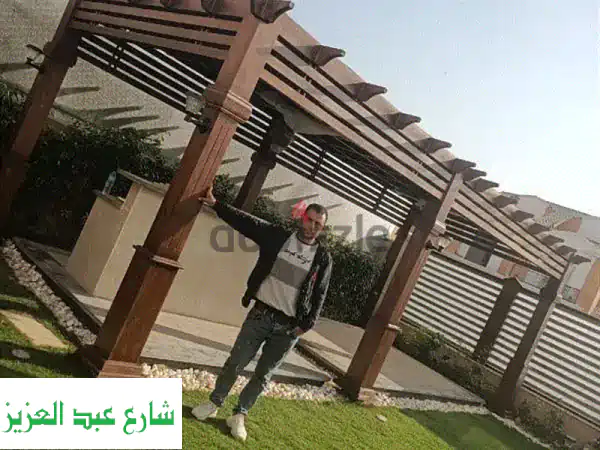 برجولات، تند، أسوار خشبية | تصميمات عصرية، جودة فائقة | لأجمل الحدائق