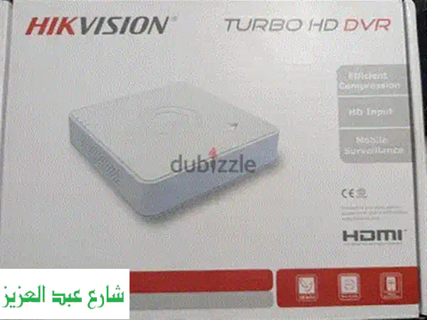 جهاز هيك فيجن 8 مخرج 1 تيرا: أمان منزلك ومكتبك بكاميرات مراقبة احترافية