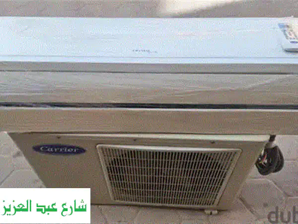 تكييف كارير 1.5 حصان بارد: عرض شامل 25000 جنيه بالتركيب والضمان 5 سنوات
