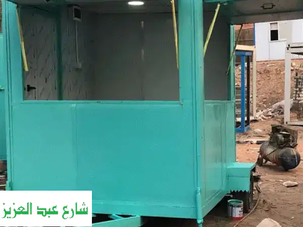 تصنيع مطاعم متنقلة وحاويات | ابدأ مشروعك الغذائي الآن!