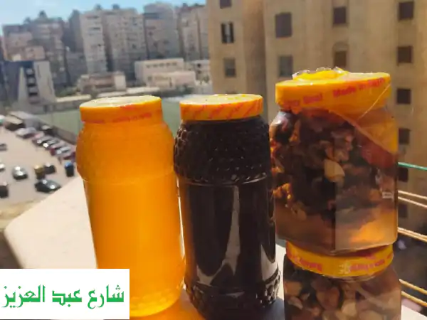 متوفر عسل نحل من منحل النيل عسل نحل برسيم عبوة كيلو 150ج عسل نحل موالح عبوة كيلو 170ج عسل مع بر دوش ...