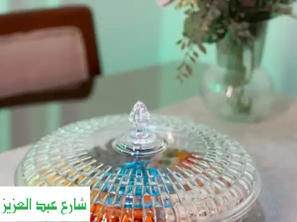 طبق تسالي تر يند طبق مميز مقسم من الداخل متوفر...