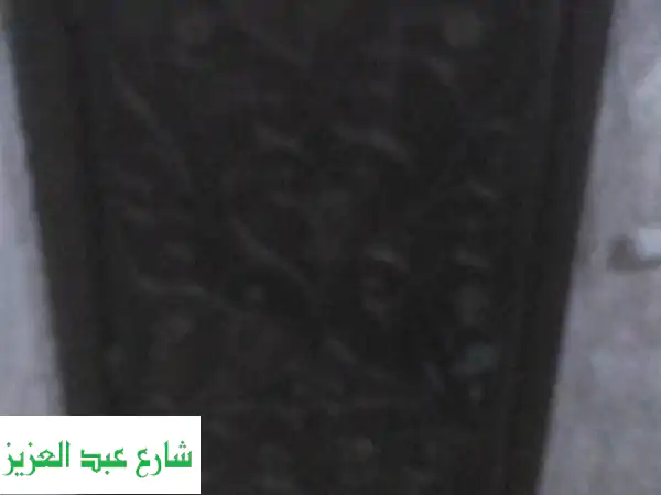 فرصة لا تعوض! بوابة أمان حديد بسلك داخلي للشقة 80x200...