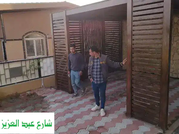 اجمل برجولات وأسوار خشب   finish pergola wood