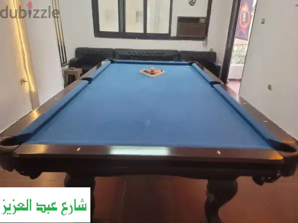 ارتقِ بتجربتك! طاولة بلياردو رايلي إنجليزي 9 قدم...