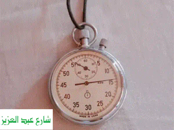 تحفة نادرة: ساعة ستوب ووتش سوفيتية أصلية جديدة تمامًا...