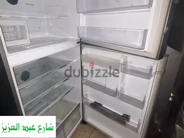 ثلاجة سامسونج ديجيتال 585 لتر فضي | مياه باردة ونو فروست | RT58K7150 SPMR