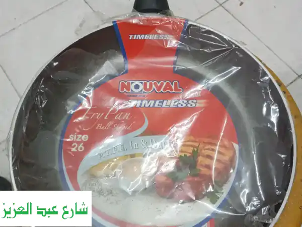 طاسة قلي تيفال نوفال 26 سم جديدة | غير لاصقة...