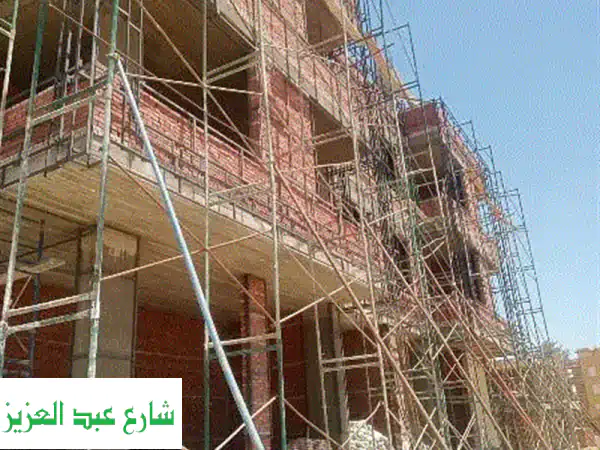 تأجير سقالات معدنية: مشروعك بأمان، جودة لا تضاهى، وتوفير مضمون!