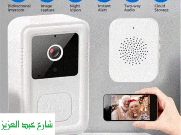 جرس باب ذكي بكاميرا HD: أمان بيتك في الجيزة بسعر 1260...