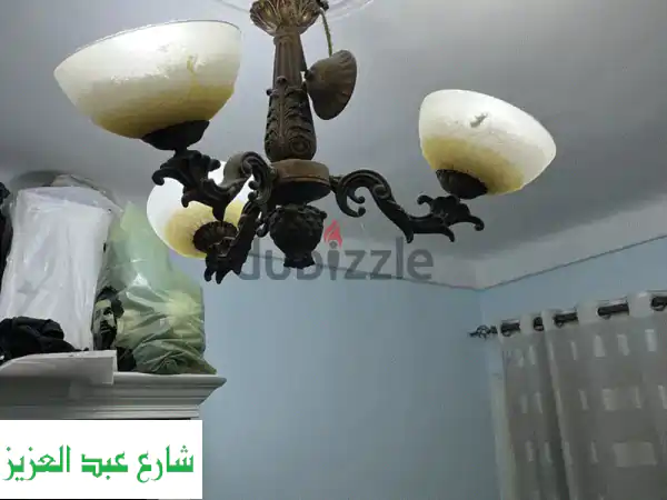 أضف سحراً! نجفة مودرن 3 لمبات لإضاءة غرفة نومك...