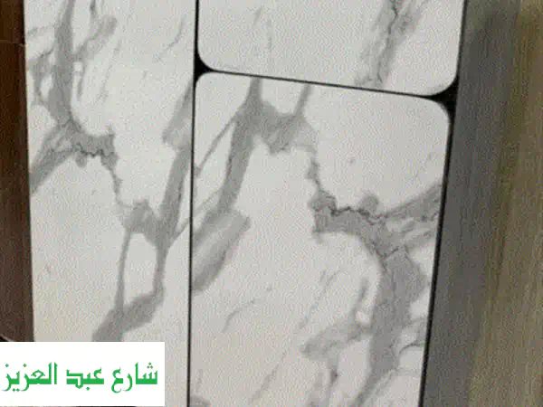 جزامة مودرن كيرفي ⁦⁦7⁩⁩ رفوف خشب مميز  تسليم فوري