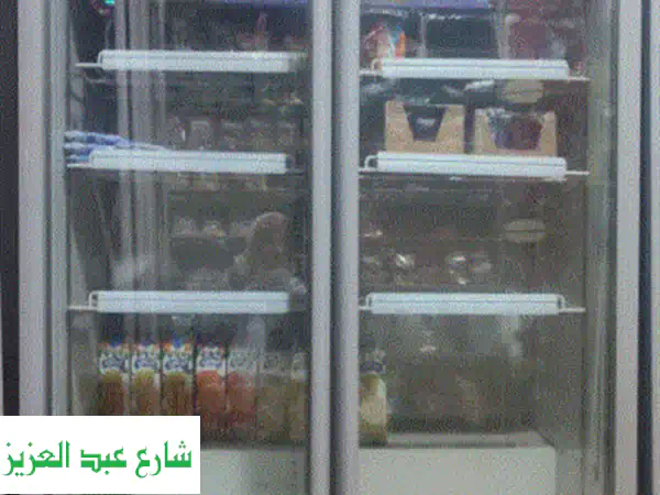 فرصة نادرة! ثلاجة عرض 2 باب موديل حديث (استعمال...