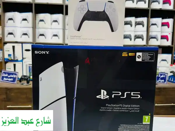 بلايستيشن 5 سليم ديجيتال جديد (كسر الزيرو) - ضمان...