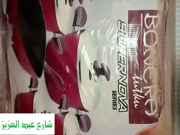 فرصة لا تُعوّض! طقم حلل 'زيرو' جديد بالكرتونة لم يمسس...