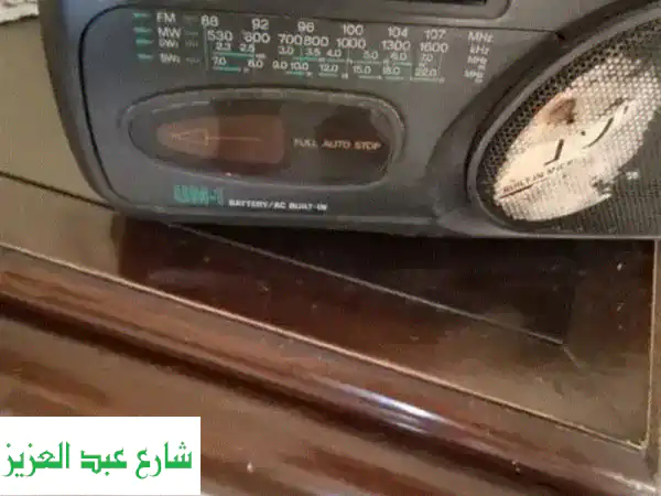 صفقة لا تُعوض: كاسيت سانيو كلاسيكي + سماعات قوية...