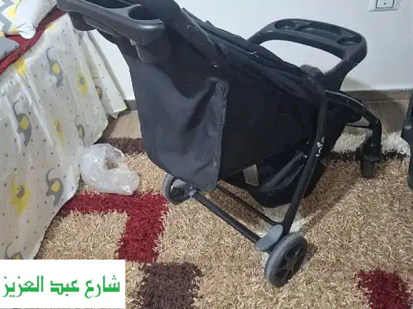 صفقة العمر: سترولر وكار سيت Joie متكامل بحالة ممتازة - وفر الكثير!