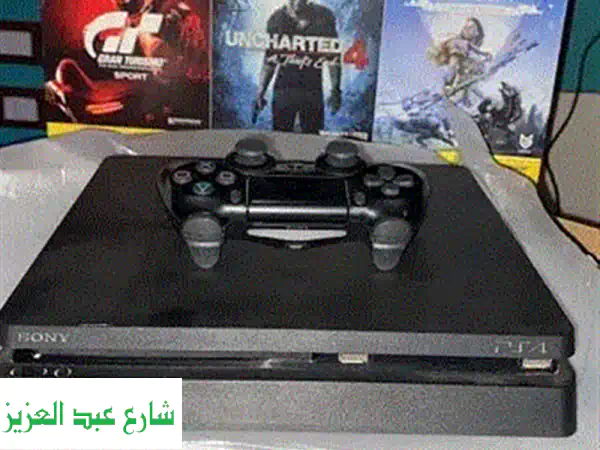 بلاي ستيشن ٤ سليم كسر زيرو باقة العاب PS 4 Slim