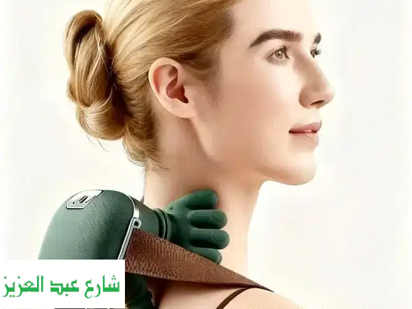 راحة فورية! 💆‍♀️ جهاز مساج 6D بالتدفئة للرقبة...