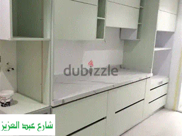 مطابخ بولي لاك من موديرن فيرنتشر وصمم علي قد مساحه بيتك