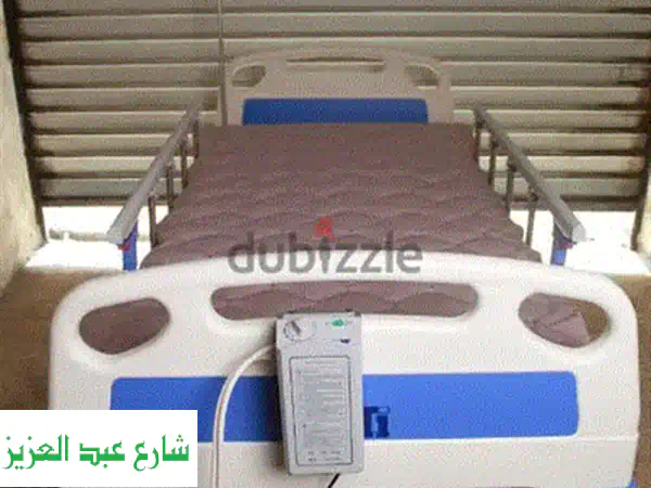 سرير طبي للمنزل (كهربائي ويدوي) | إيجار شهري بأسعار تنافسية + توصيل وهدية!