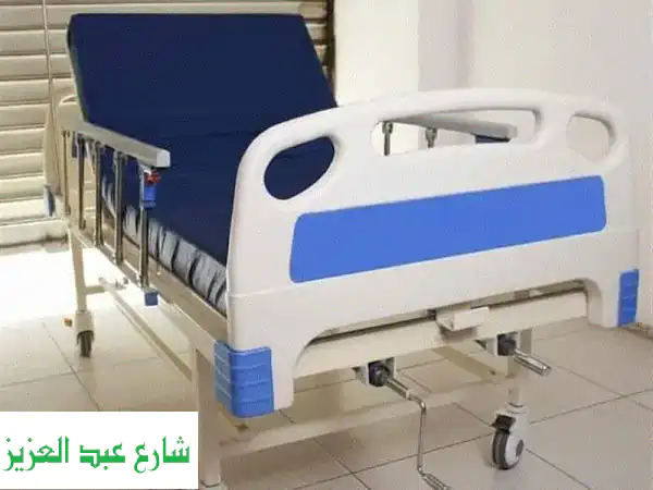 سرير طبي للمنزل (كهربائي ويدوي) | إيجار شهري...
