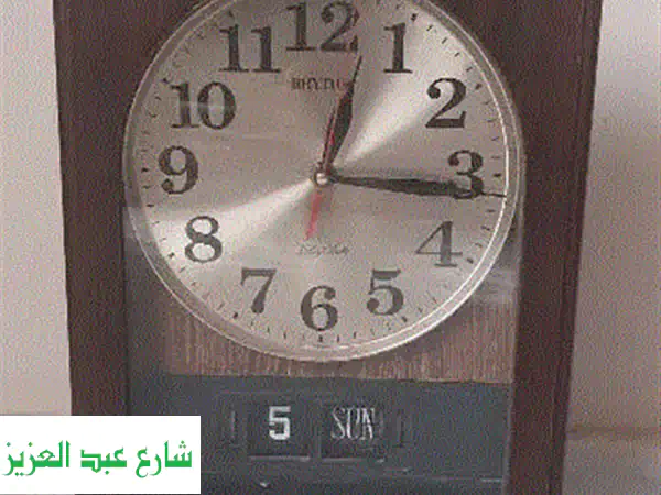 ساعه حائط جديده بدون كرتونه