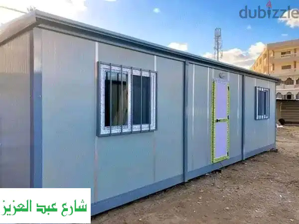 كرفان للبيع فاخر 9 متر: غرفتين، حمام، مكتب |...